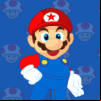 Super Mario in Sonic The Hedgehog World